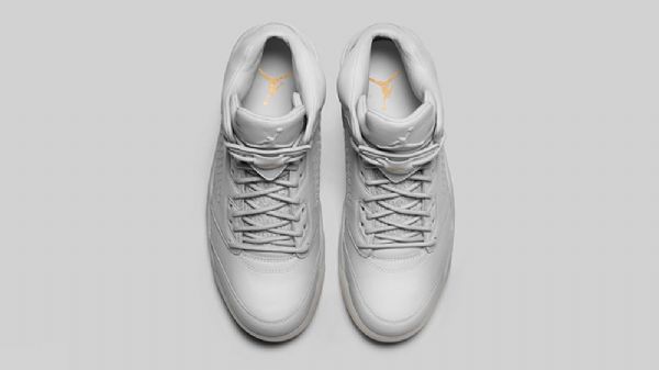 Boty Nike Air Jordan 5 Premium Pure Platinum Pro Muže Bílé