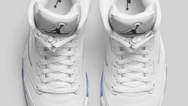 Boty Nike Air Jordan 5 Pro Muže Bílá Stříbrná