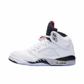 Boty Nike Air Jordan 5 Pro Muže Bílé