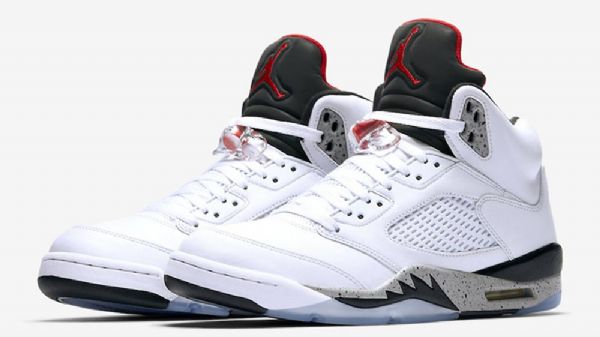 Boty Nike Air Jordan 5 Pro Muže Bílé