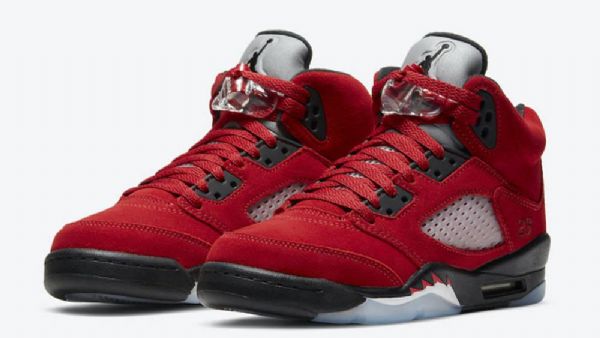 Boty Nike Air Jordan 5 Raging Bull Varsity Pro Muže Červené