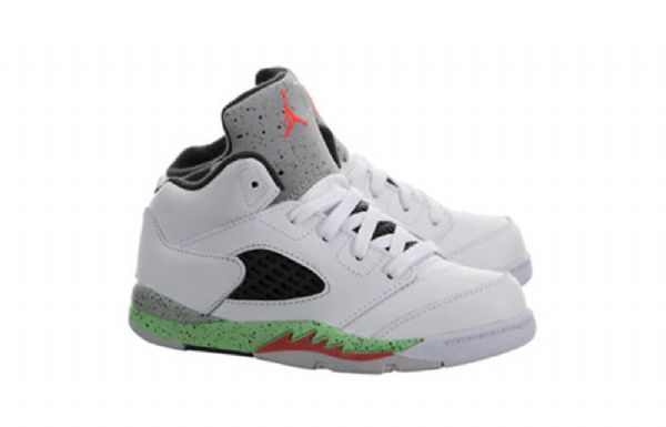 Boty Nike Air Jordan 5 Retro Bt Pro Děti Bílé