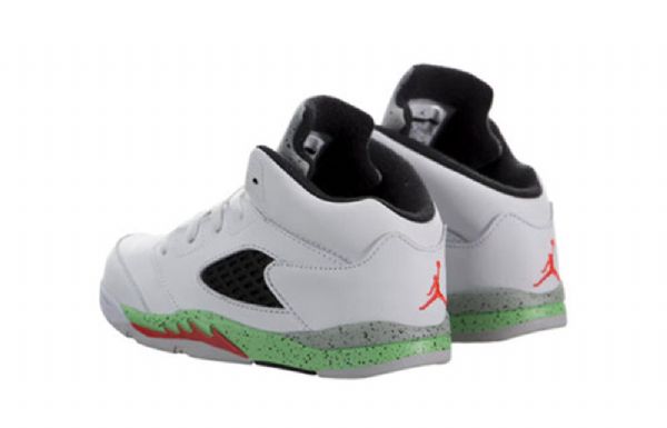 Boty Nike Air Jordan 5 Retro Bt Pro Děti Bílé