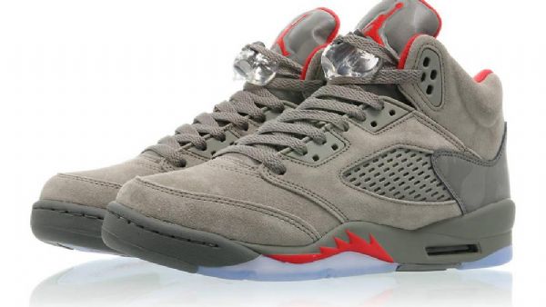 Boty Nike Air Jordan 5 Retro Stucco Pro Muže Červené
