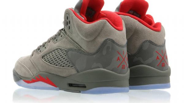 Boty Nike Air Jordan 5 Retro Stucco Pro Muže Červené
