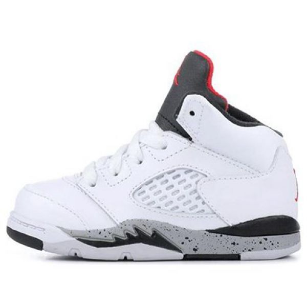 Boty Nike Air Jordan 5 Retro Td Pro Děti Bílé