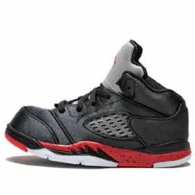 Boty Nike Air Jordan 5 Retro Td Pro Děti Černé