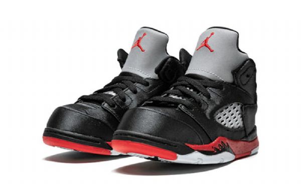Boty Nike Air Jordan 5 Retro Td Pro Děti Černé