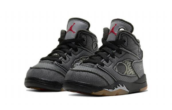 Boty Nike Off-white Air Jordan 5 Retro Sp Td Pro Děti Šedé