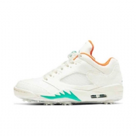 Dámské Boty Nike Air Jordan 5 Golf Og V Bílé Barvě