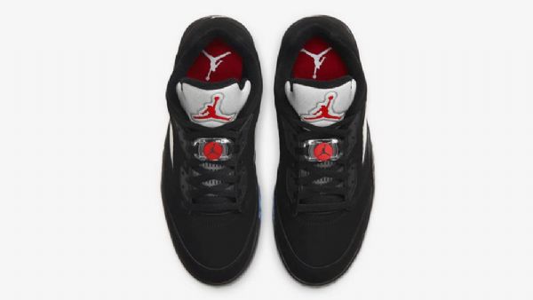 Dámské Golfové Boty Nike Air Jordan 5 Černá Stříbrný