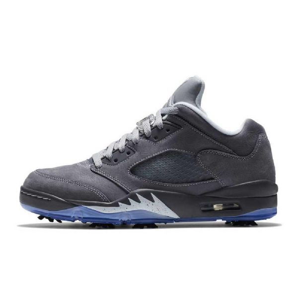 Dámské Golfové Boty Nike Air Jordan 5 Low Tops Šedé