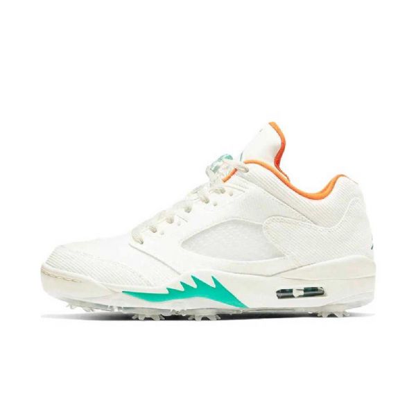 Nike Air Jordan 5 Golf Og Dobré Boty Pro Muže Bílé