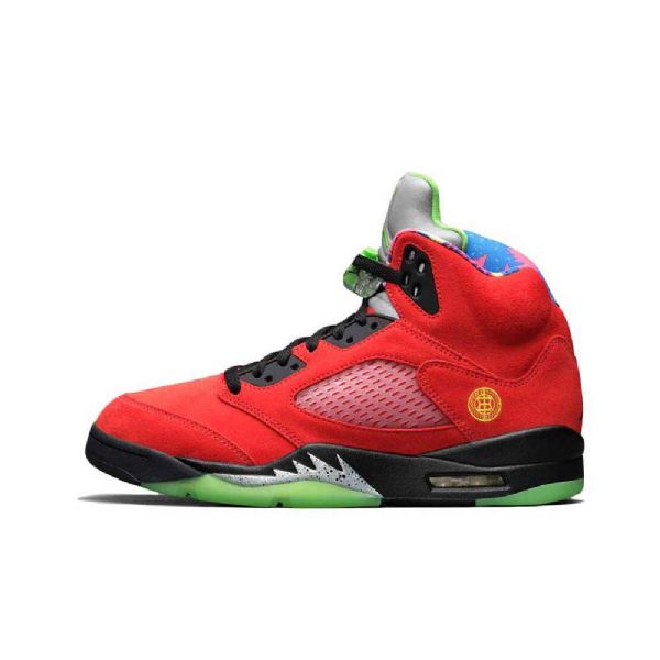 Nike Air Jordan 5 Jaké Boty Pro Ženy Červená Žlutá