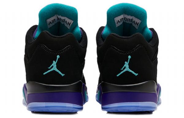 Nike Air Jordan 5 Nízké Golfové Retro Basketbalové Boty Pro Muže Černé