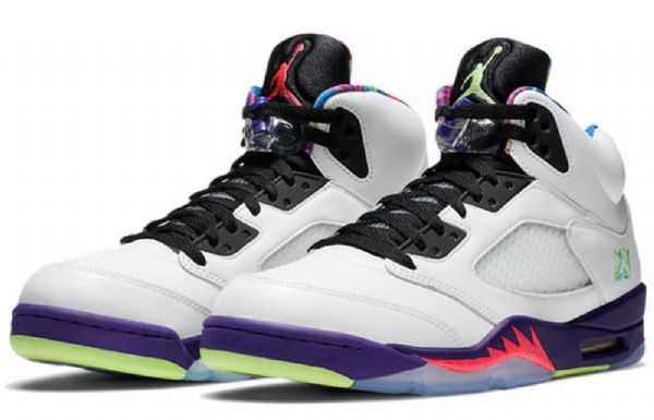 Nike Air Jordan 5 Retro Basketbalové Boty Pro Muže Bílé