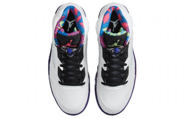 Nike Air Jordan 5 Retro Basketbalové Boty Pro Muže Bílé