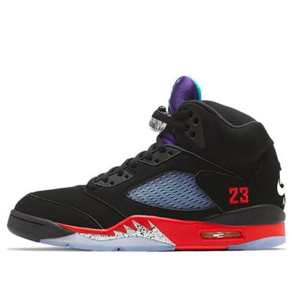 Nike Air Jordan 5 Retro Basketbalové Boty Pro Muže Černé