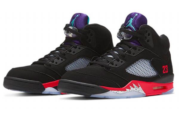 Nike Air Jordan 5 Retro Basketbalové Boty Pro Muže Černé