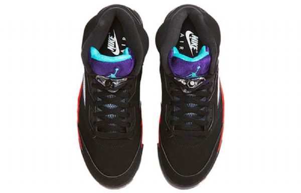 Nike Air Jordan 5 Retro Basketbalové Boty Pro Muže Černé
