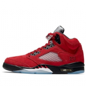 Nike Air Jordan 5 Retro Basketbalové Boty Pro Muže Červené