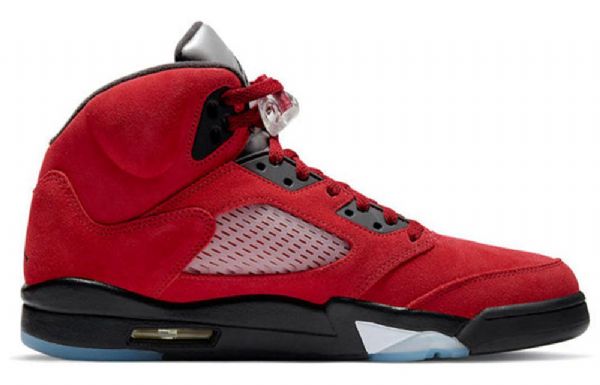 Nike Air Jordan 5 Retro Basketbalové Boty Pro Muže Červené