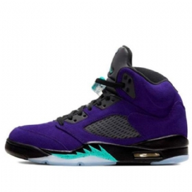 Nike Air Jordan 5 Retro Basketbalové Boty Pro Muže Fialové