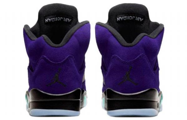 Nike Air Jordan 5 Retro Basketbalové Boty Pro Muže Fialové