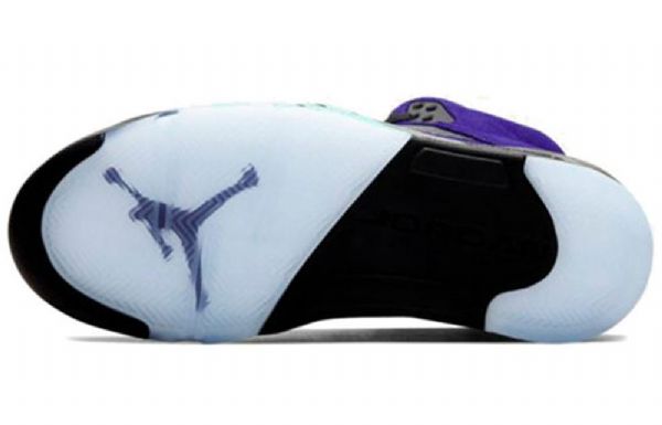 Nike Air Jordan 5 Retro Basketbalové Boty Pro Muže Fialové
