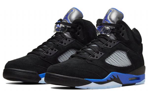 Nike Air Jordan 5 Retro Basketbalové Boty Pro Muže Modré
