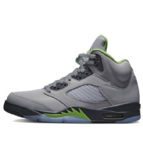 Nike Air Jordan 5 Retro Basketbalové Boty Pro Muže Zelené