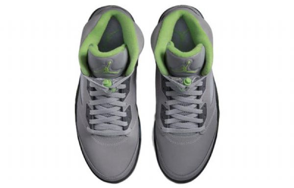 Nike Air Jordan 5 Retro Basketbalové Boty Pro Muže Zelené