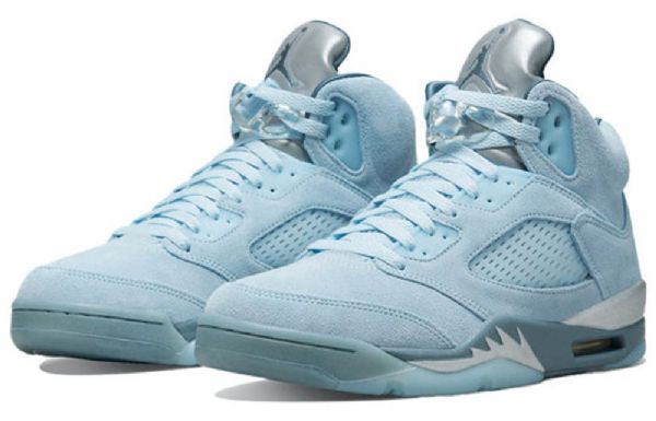 Nike Air Jordan 5 Retro Basketbalové Boty Pro Ženy Modré