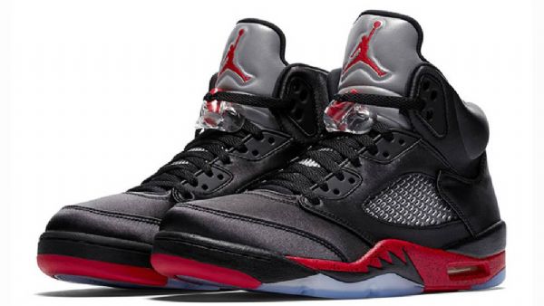 Nike Air Jordan 5 Retro Boty Pro Muže Černo-červené