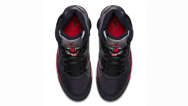 Nike Air Jordan 5 Retro Boty Pro Muže Černo-červené