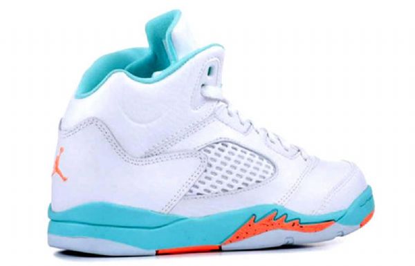 Nike Air Jordan 5 Retro Gp Basketbalové Boty Pro Muže Světle Tyrkysové