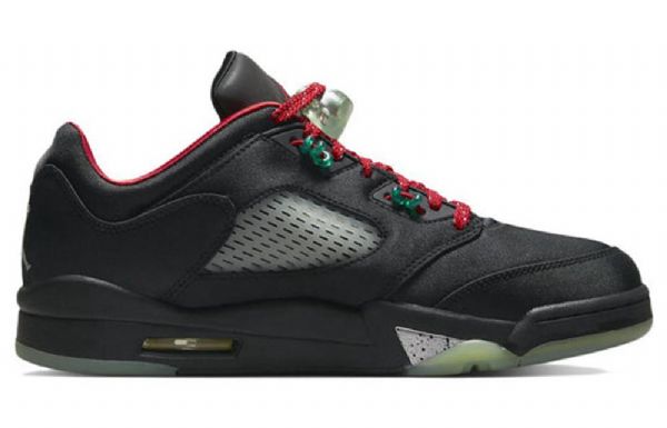 Nike Air Jordan 5 Retro Low Tops Clot Jade Basketbalové Boty Pro Muže Černé