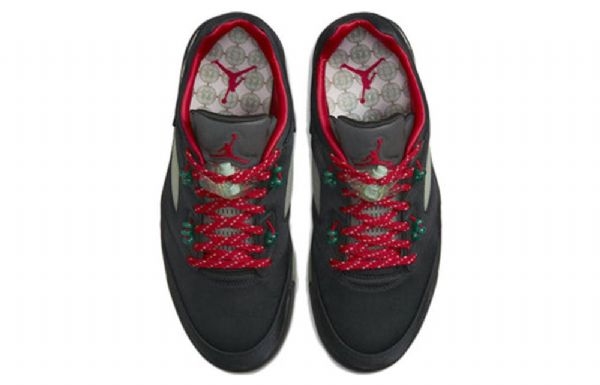 Nike Air Jordan 5 Retro Low Tops Clot Jade Basketbalové Boty Pro Muže Černé