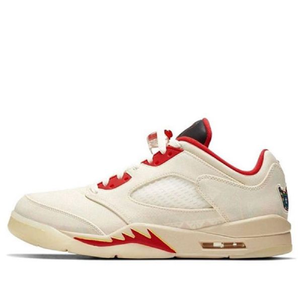 Nike Air Jordan 5 Retro Nízké Topy Basketbalové Boty Pro Muže V Khaki Barvě