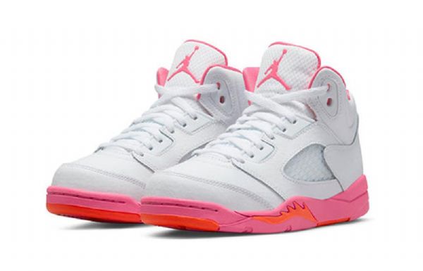 Nike Air Jordan 5 Retro Ps Basketbalové Boty Pro Muže Růžovýsicle