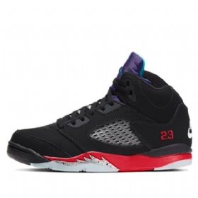 Nike Air Jordan 5 Retro Ps Tenisky / Boty Pro Děti Černé