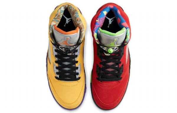 Nike Air Jordan 5 Retro Se Basketbalové Boty Pro Muže Červené