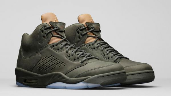 Nike Air Jordan 5 Take Flight Boty Pro Muže Army Zelená