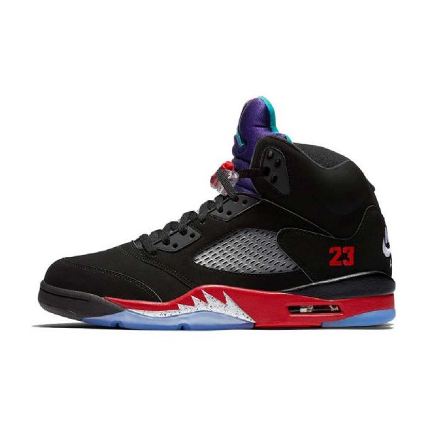 Nike Air Jordan 5 Top 3 Boty Pro Muže Černé