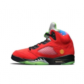 Nike Air Jordan 5 What The Boty Pro Muže Červený Žlutá