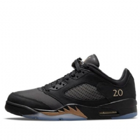 Pánské Basketbalové Boty Nike Air Jordan 5 Retro Low Tops Wings Černé