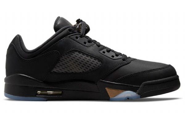 Pánské Basketbalové Boty Nike Air Jordan 5 Retro Low Tops Wings Černé