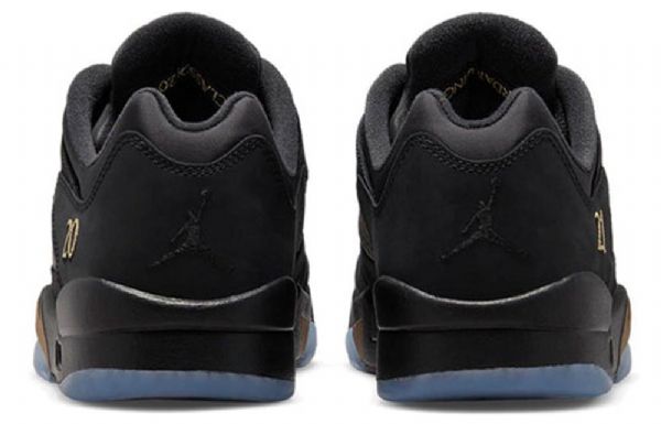 Pánské Basketbalové Boty Nike Air Jordan 5 Retro Low Tops Wings Černé