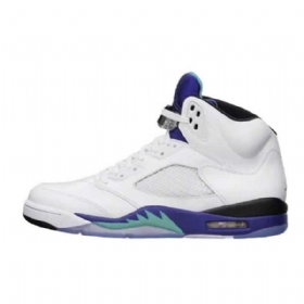 Pánské Boty Nike Air Jordan 5 Fresh Prince Grape Pro Muže Bílé