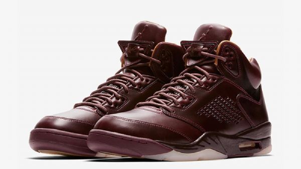 Pánské Boty Nike Air Jordan 5 Premium Burgundy